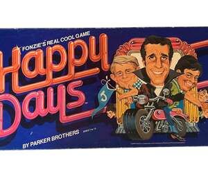 Vintage 1976 Happy Days Fonzie Real Cool Board Game by Parker Brothers